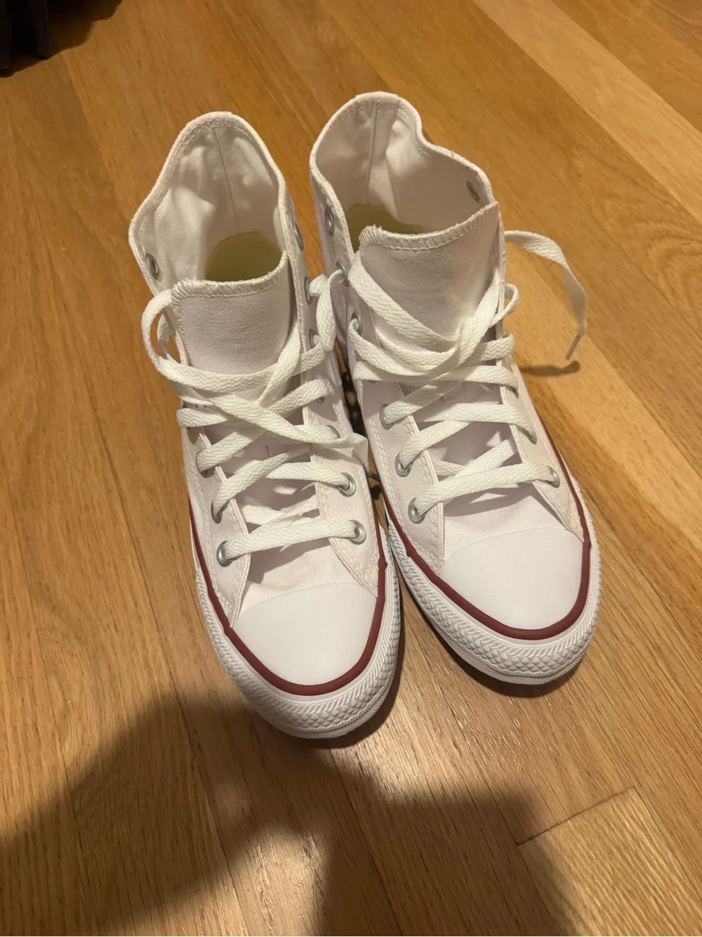 Converse chuck taylor all star High-Top white Canvas Sneakers womens 8 nwot